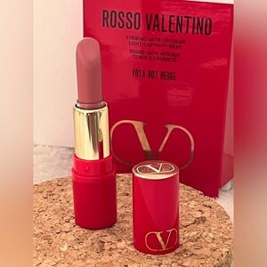 NWT | ROSSO VALENTINO lipstick | 101A Hot Beige Satin Lip Color|  .03oz